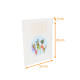 Sac galette des rois en kraft 23+3x29cm, Ingraissable, "Rois Mages", carton de 100