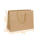 Bolsa de lujo con cordón caja de 120, Naturaleza chic" 24x14x19,5cm
