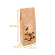 SOS kraft bag for Easter and Christmas 85+25/25x240mm, pack of 50