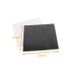 Carré blanc noir épais 50er-Pack, 22x22cm