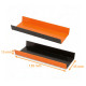 Supporto in cartone per fulmine ARANCIONE/NOIR, scanalato 130x45mm (+2x15mm), confezione da 250