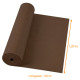 Rolle Tischdecke 1,20x50m, voie sèche 55g/m2, Chocolat, einzeln
