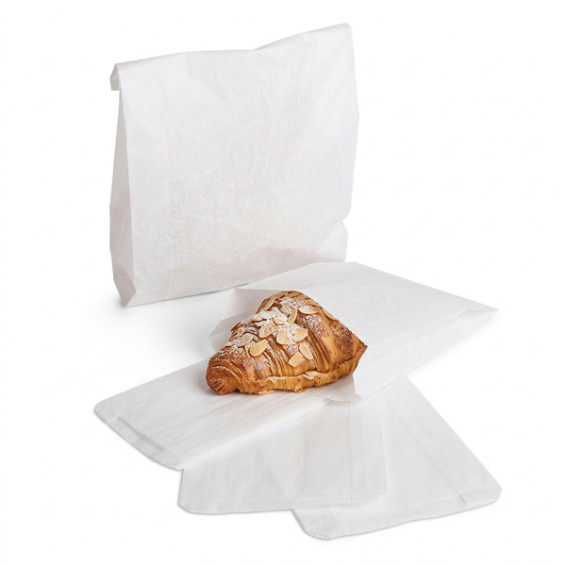 Sacchetto per croissant bianco