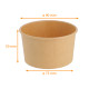 Coupe a dessert en carton brun 18cl, paquet de 50