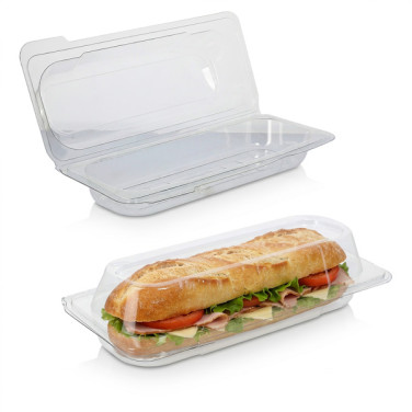 Emballage Sandwich en plastique