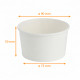 White cardboard dessert cup 18cl, pack of 50