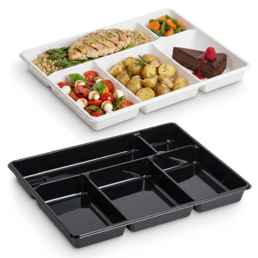 Plateau repas jetable