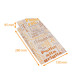 bolsa de pollo 130+95x280mm en kraft blanc, 'PatchWord', caja de 400
