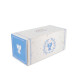 Espacio libre de la caja de troncos 30x14x14cm, Jolly, avec encoches, caja de 50