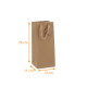 Sac bouteille carton de 200, flacon 12x11x28cm kraft brun
