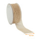 Nastro per confezioni regalo polyester, 38mm x 20m, Doré, per unità