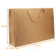 Borsa con coulisse di lusso scatola da 30, 'Chic Nature' 72+18x49cm
