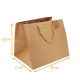 Sac Luxe à poignée cordelière carton de 50, 'Chic Nature' 38+31x32cm