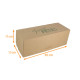 Scatola delle feste scatola da 25, in kraft 30x11x11cm, Buone Feste