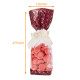 PP cardboard bottom bag 120x275mm, Gourmet Bordeaux, 100% recyclable, pack of 100