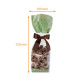Borsa con fondo in cartone PP 100x220mm, Gourmet Matcha, 100% recyclable, confezione da 100