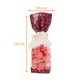 Borsa con fondo in cartone PP 100x220mm, Gourmet Bordeaux, 100% recyclable, confezione da 100