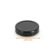 Coperchio per vaso di vetro ø66mm noir, pour pots en verre Deep (pasteurisable), scatola da 60