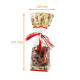 Lebensmitteltüte Weihnachten mit festem Boden 120x275mm, Casse Noisette, 100% recyclable, 100er-Packung
