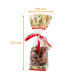 Lebensmitteltüte Weihnachten mit festem Boden 100x220mm, Casse Noisette, 100% recyclable, 100er-Packung