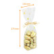Tasche mit festem Boden Frohe Ostern 120x275mm, Hühner, 100% recycelbar, 100er-Packung