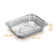 Plato gastro desechable 1/2 bordes enrollados 324x263x60mm 3500ml , caja de 100