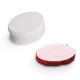 Hacksteakpapier Oval 110x82mm Wachspapier, 1000er-Pack