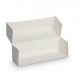 Scatola per tronchi bianca confezione da 25 pezzi, 35x11x10 cm